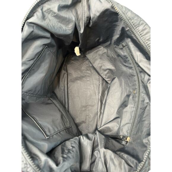 Kate Spade Black Quilted Work Bag Office Casual Business Nylon Tote Bag - Picture 8 of 15